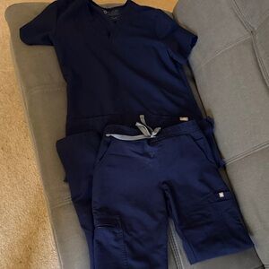 Figs Technical Collection in Deep Blue